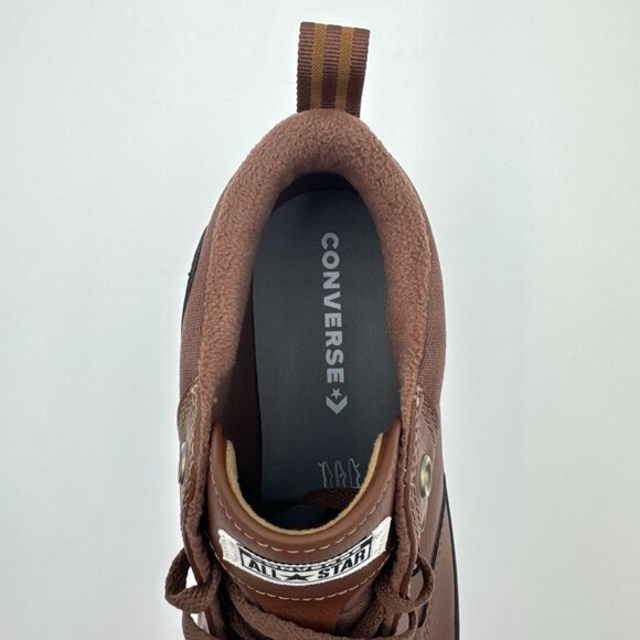 Converse Men's Chuck Taylor CTAs Malden Street Mid Boots Water Repellent Brown - Picture 10 of 10